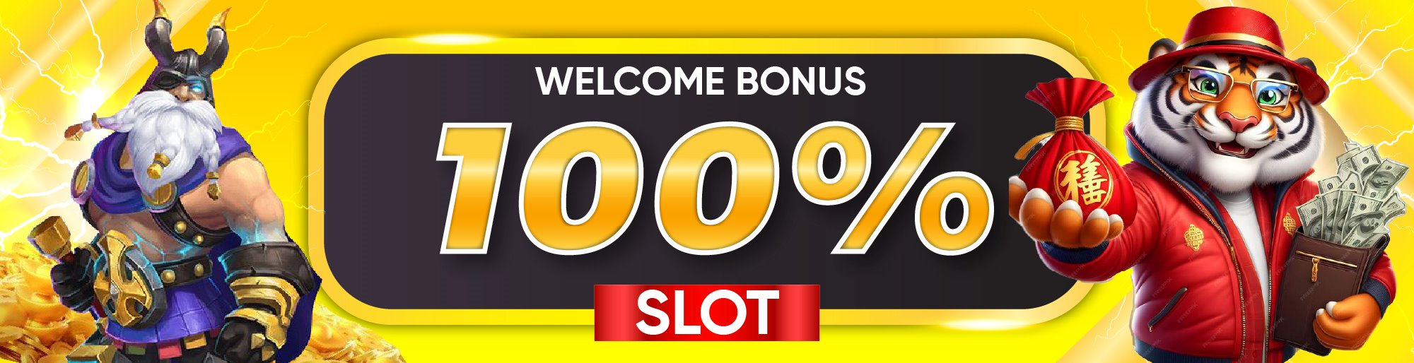 welcome bonus 100%